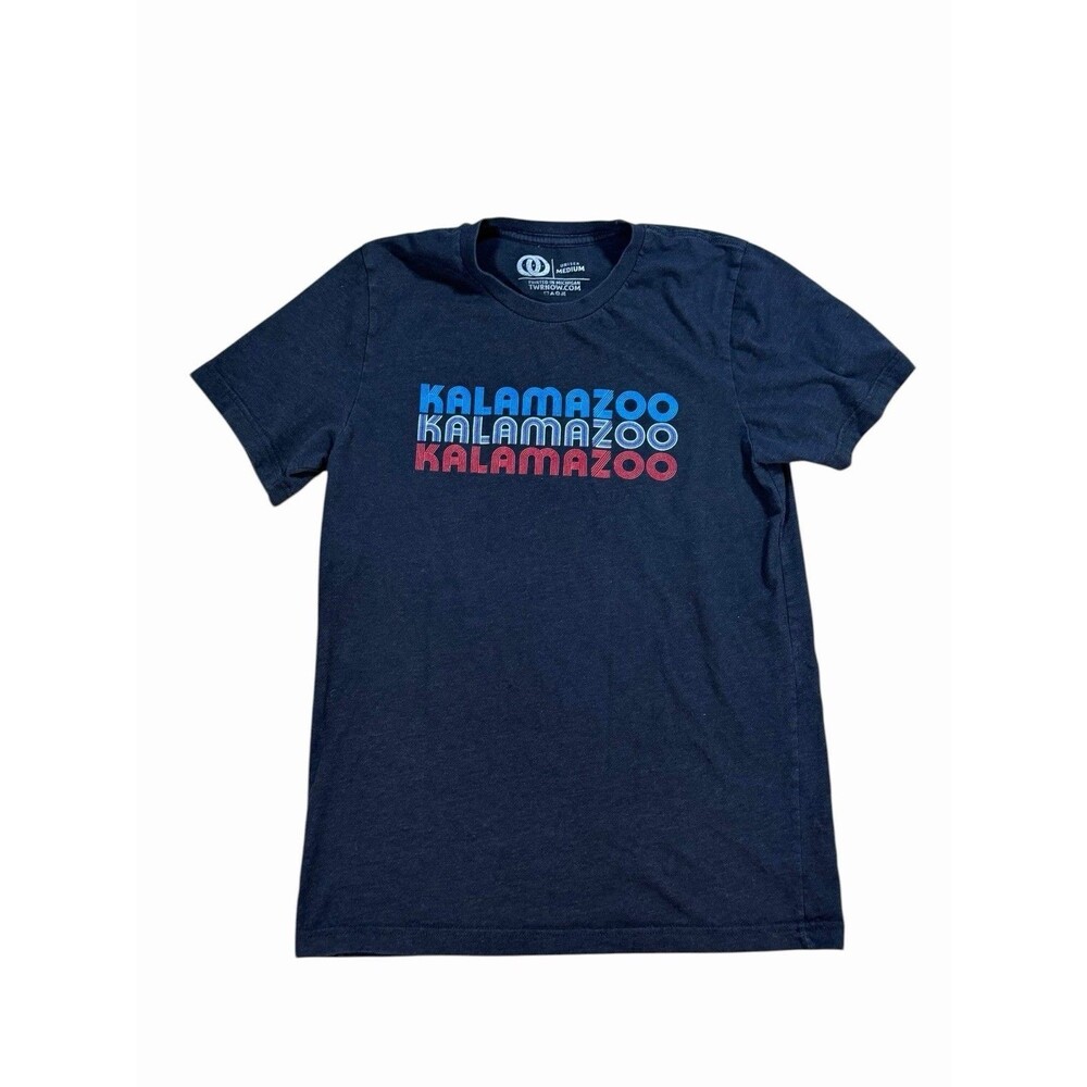 Kalamazoo Unisex Tshirt , Size Medium, Blue